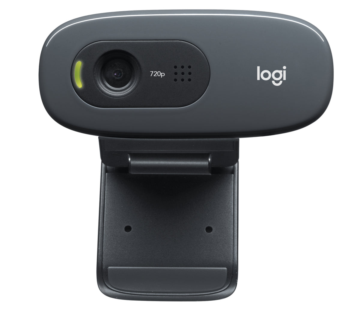 Logitech 960-000694 cámara web 3 MP 1280 x 720 Pixeles USB Gris, Gris Oscuro