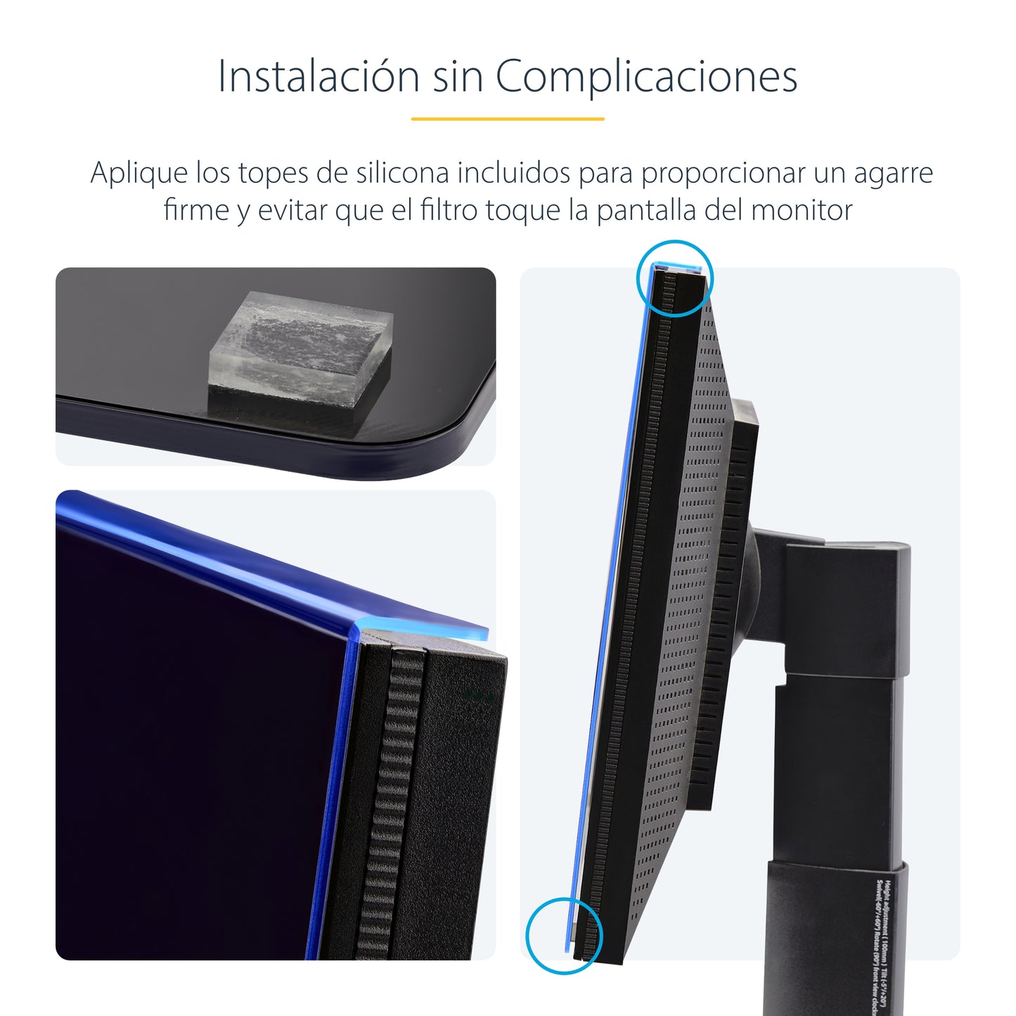 StarTech.com 238A-PRIVACY-SCREEN filtro para monitor 60.5 cm (23.8") Filtro de privacidad para pantallas sin marco