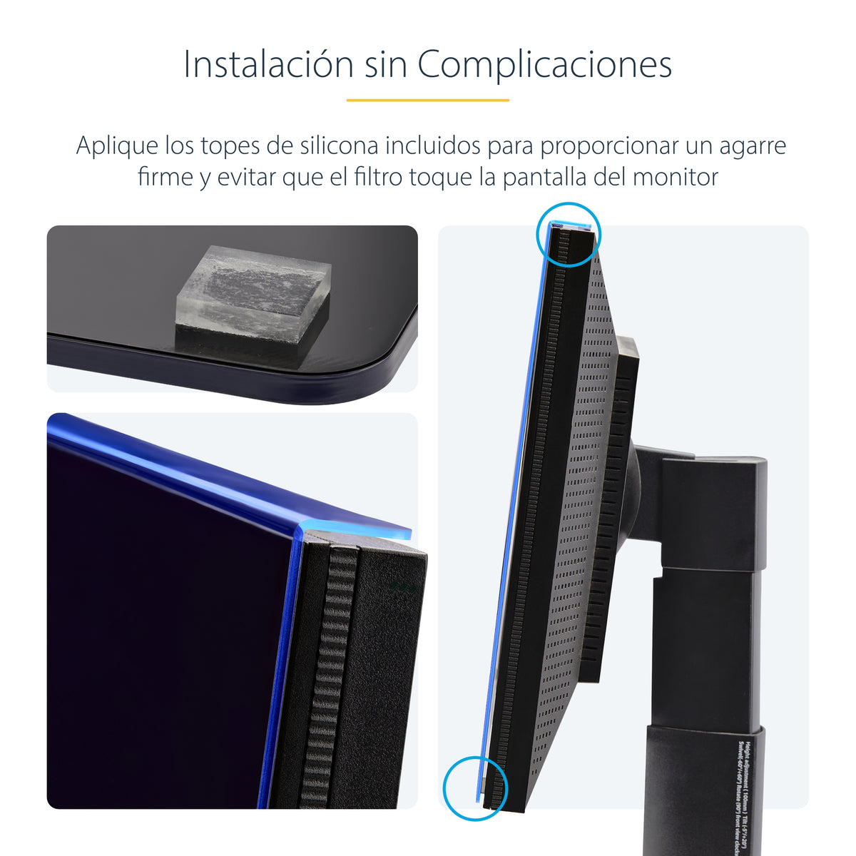 StarTech.com 2769A-PRIVACY-SCREEN filtro para monitor 61 cm (24") Filtro de privacidad para pantallas sin marco
