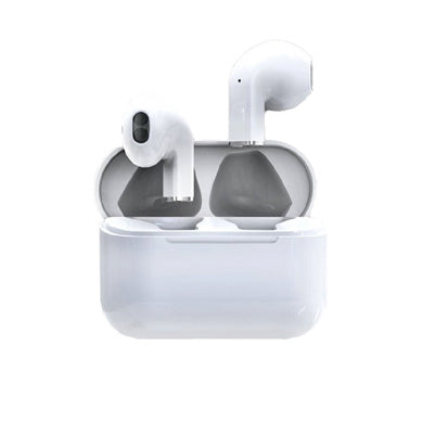 BRobotix 6005835 audífono y auriculare Auriculares True Wireless Stereo (TWS) Intra auditivo Llamadas/Música/Deportes/Diario Bluetooth Blanco