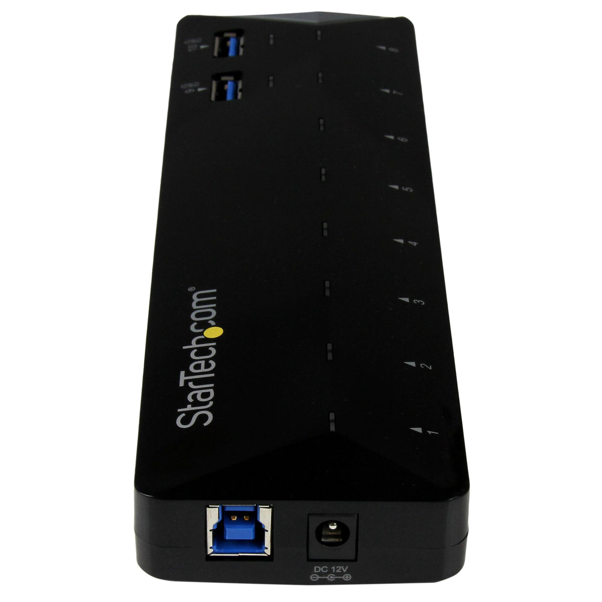 StarTech.com ST103008U2C nodo concentrador USB 3.2 Gen 1 (3.1 Gen 1) Type-B 5000 Mbit/s Negro