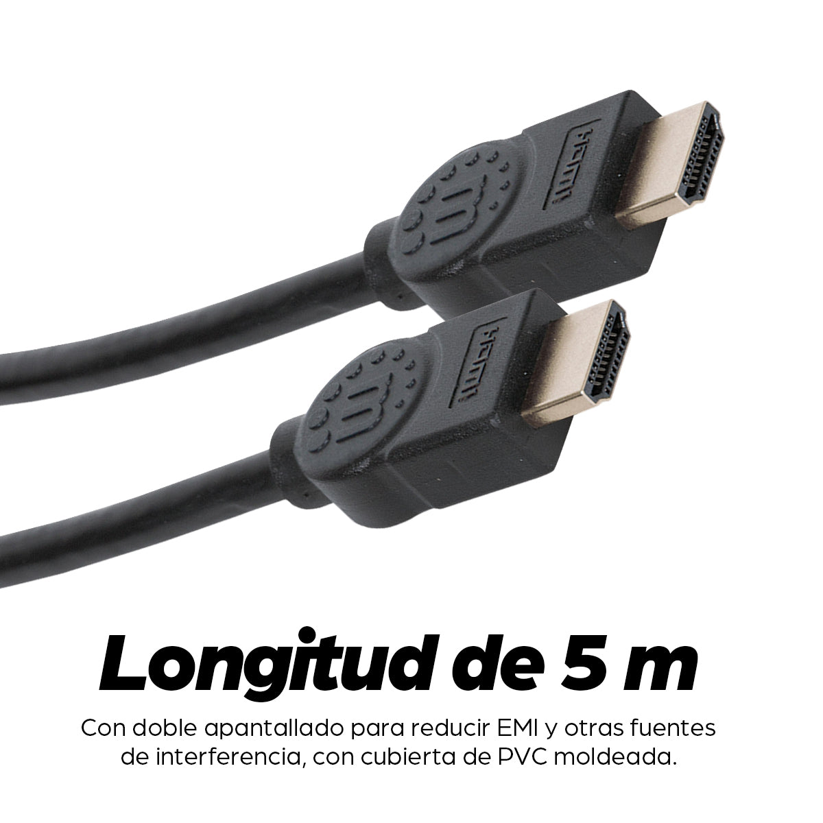 Manhattan 306133 cable HDMI 5 m HDMI Tipo A (Estándar) Negro