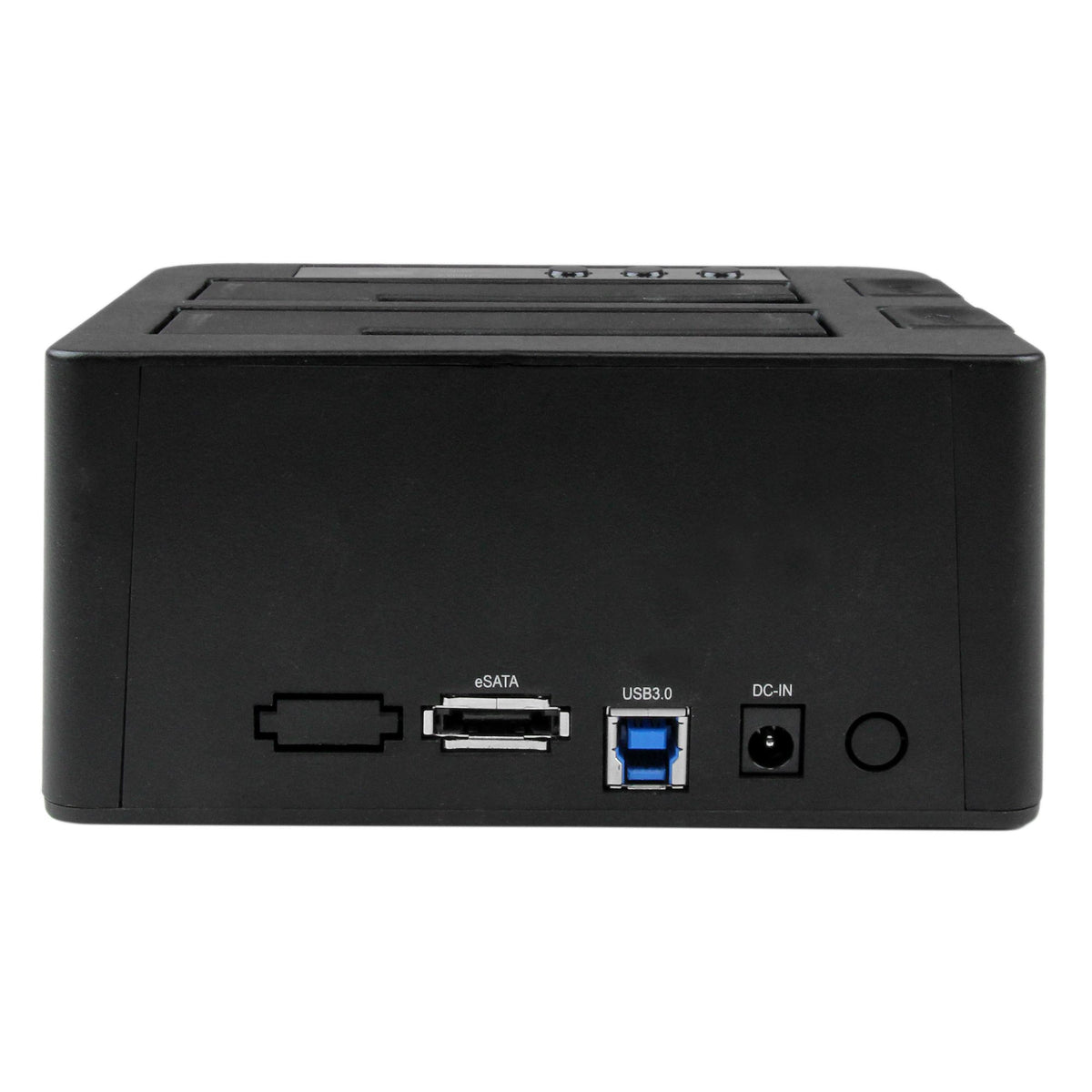 StarTech.com SDOCK2U33RE duplicador de datos o soporte Duplicador de HDD/SSD Negro 1 copias