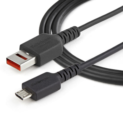 StarTech.com USBSCHAU1M cable USB USB 2.0 USB A Micro-USB B 0.48 Gbit/s Negro