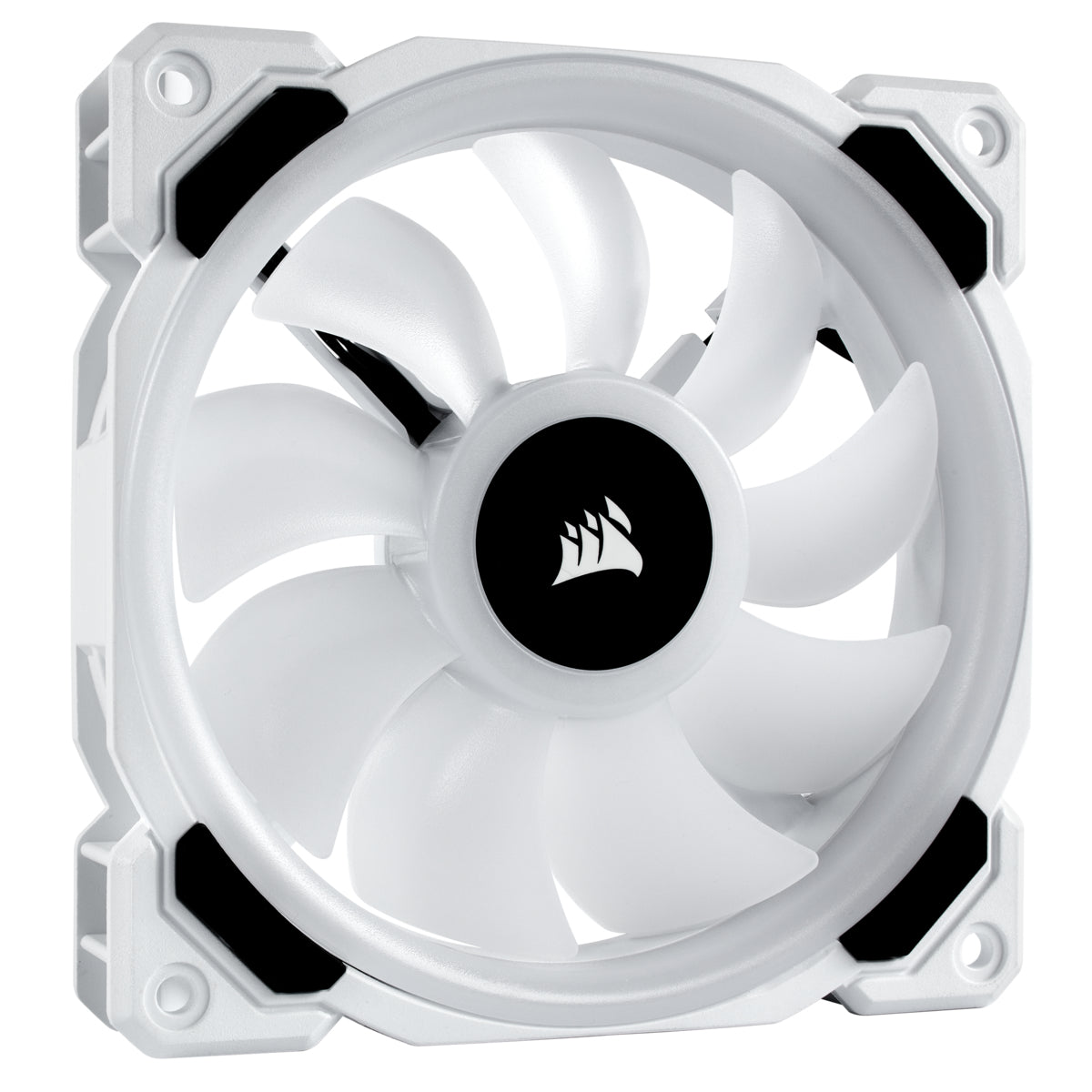 Ventilador para Gabinete Corsair LL120 RGB 120mm Dual Light LED RGB 2200RPM +/- 10% Blanco