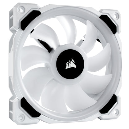 Ventilador para Gabinete Corsair LL120 RGB 120mm Dual Light LED RGB 2200RPM +/- 10% Blanco