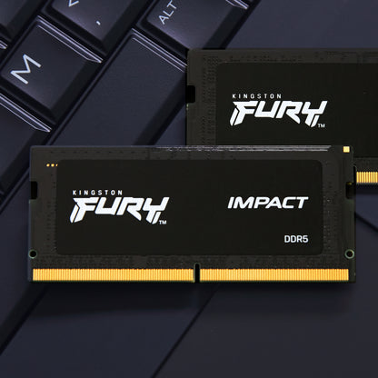Kingston Technology FURY Impact módulo de memoria 8 GB 1 x 8 GB DDR5 4800 MT/s 262-pin SO-DIMM