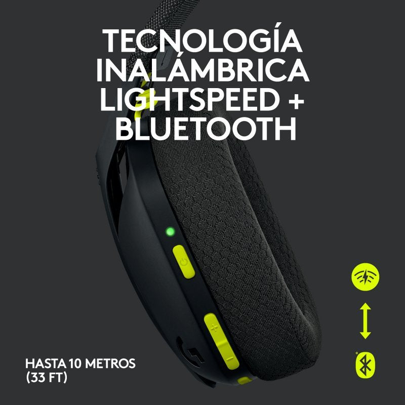 Audífonos Logitech Over Ear Negro G435