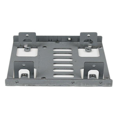 StarTech.com BRACKET25X2 panel para bahía de discos 8.89 cm (3.5") Panel de transportación Acero inoxidable