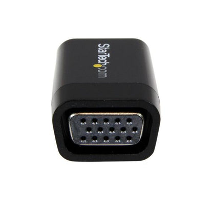 StarTech.com HD2VGAMICRO cambiadores de género de cables Negro