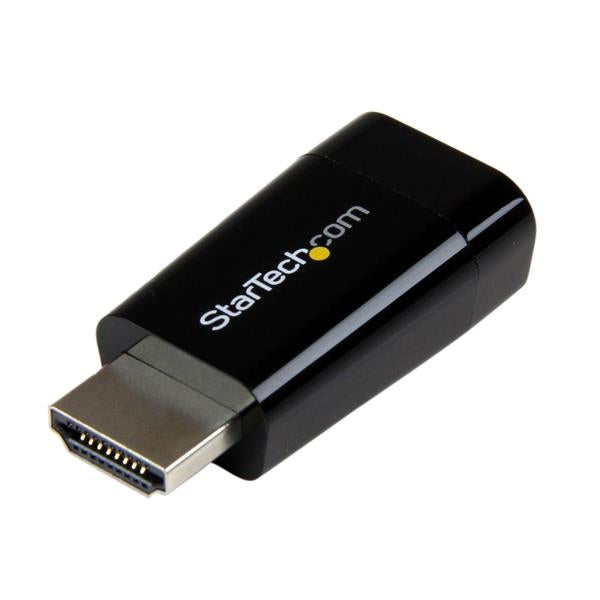 StarTech.com HD2VGAMICRO cambiadores de género de cables Negro