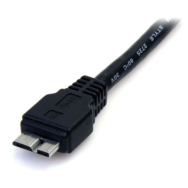StarTech.com USB3AUB50CMB cable USB USB 3.2 Gen 1 (3.1 Gen 1) 0.5 m Micro-USB B 5 Gbit/s
