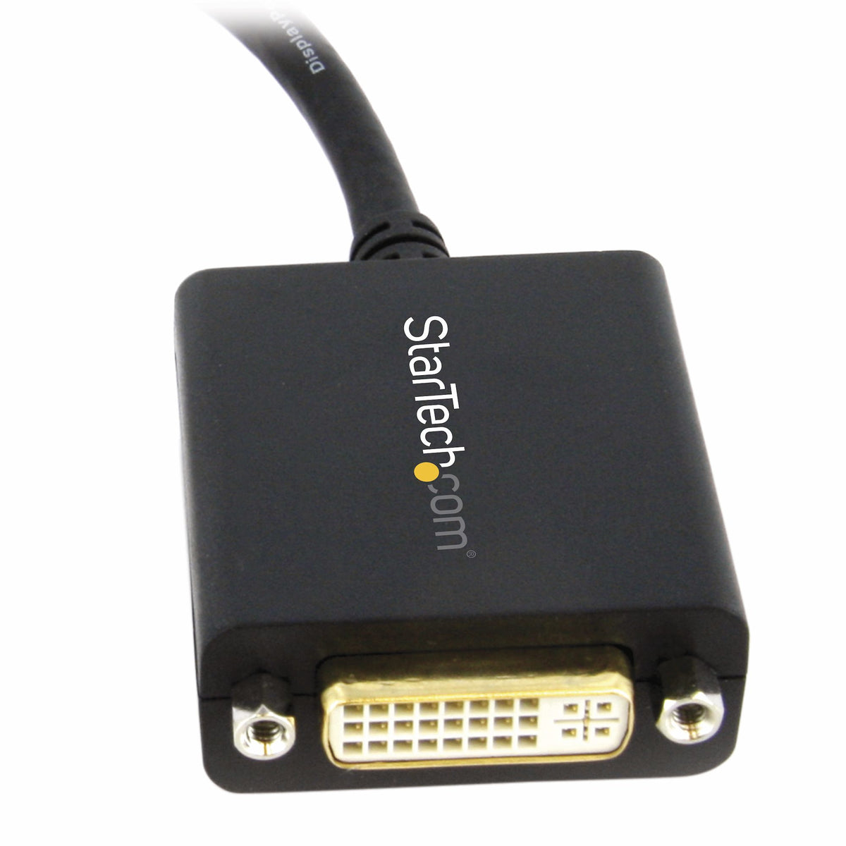 StarTech.com DP2DVI2 adaptador de cable de vídeo 0.152 m DVI-I Negro