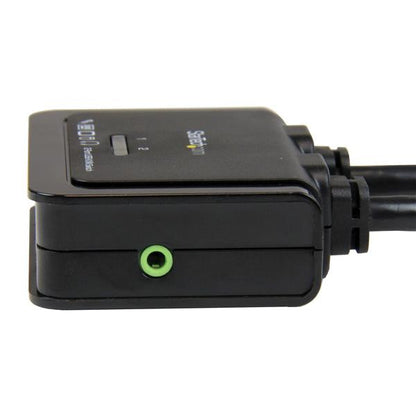 StarTech.com SV211HDUA interruptor KVM Negro