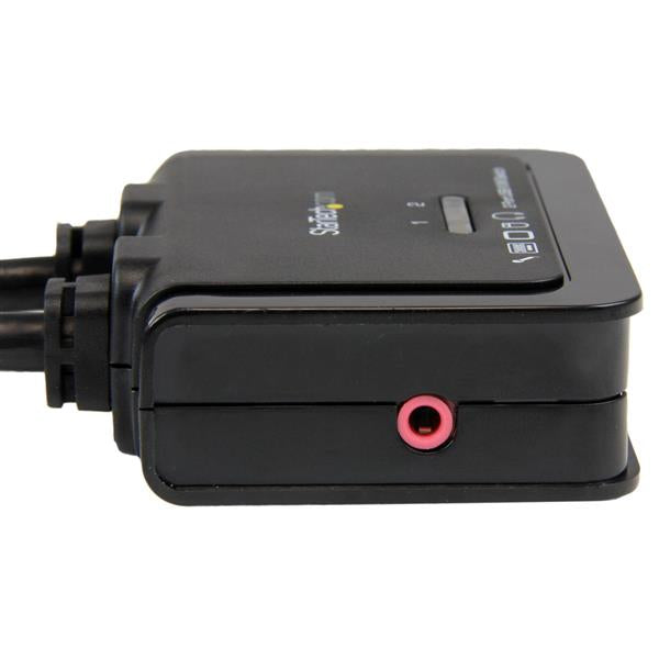 StarTech.com SV211HDUA interruptor KVM Negro