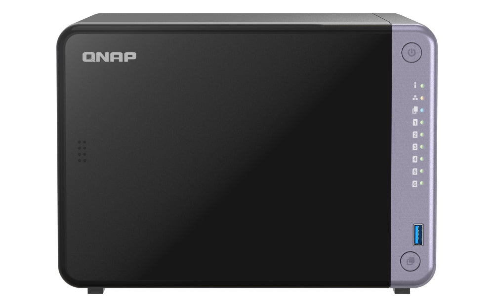 QNAP TS-632X-4G-US servidor NAS o de almacenamiento Tower Alpine Alpine AL-524 4 GB DDR4 QNAP QTS Negro
