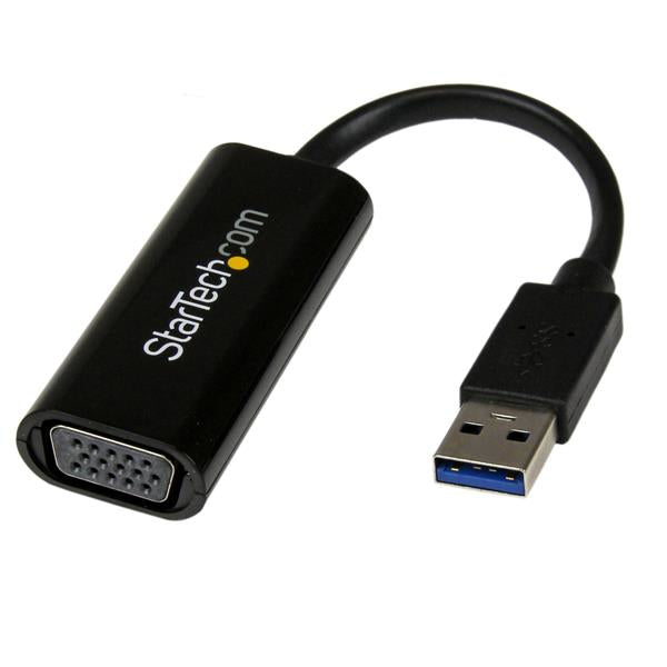 StarTech.com USB32VGAES adaptador gráfico USB 1920 x 1200 Pixeles Negro