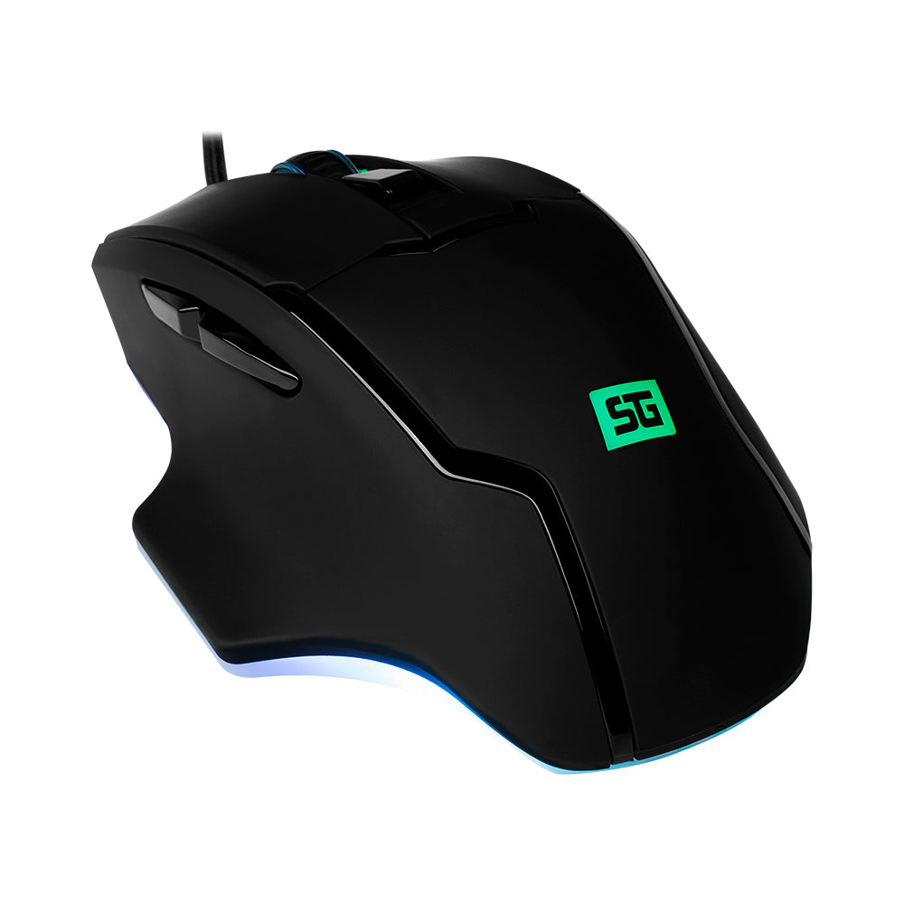Vorago MO-504 ratón Juego Diestro USB tipo A Óptico 6400 DPI