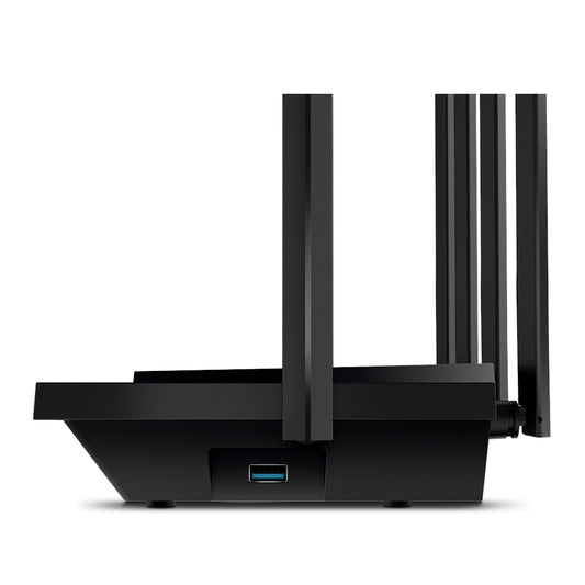 TP-Link Archer AX72 router inalámbrico Gigabit Ethernet Doble banda (2,4 GHz / 5 GHz) Negro