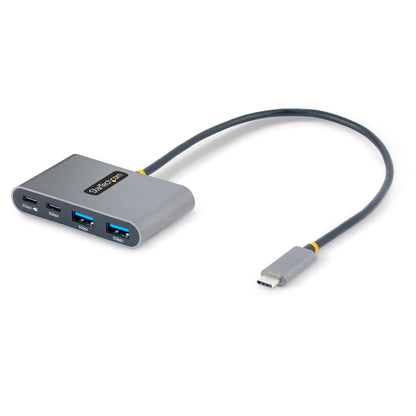 StarTech.com 5G2A2CPDB-USB-C-HUB nodo concentrador USB 3.2 Gen 1 (3.1 Gen 1) Type-C 5000 Mbit/s Gris