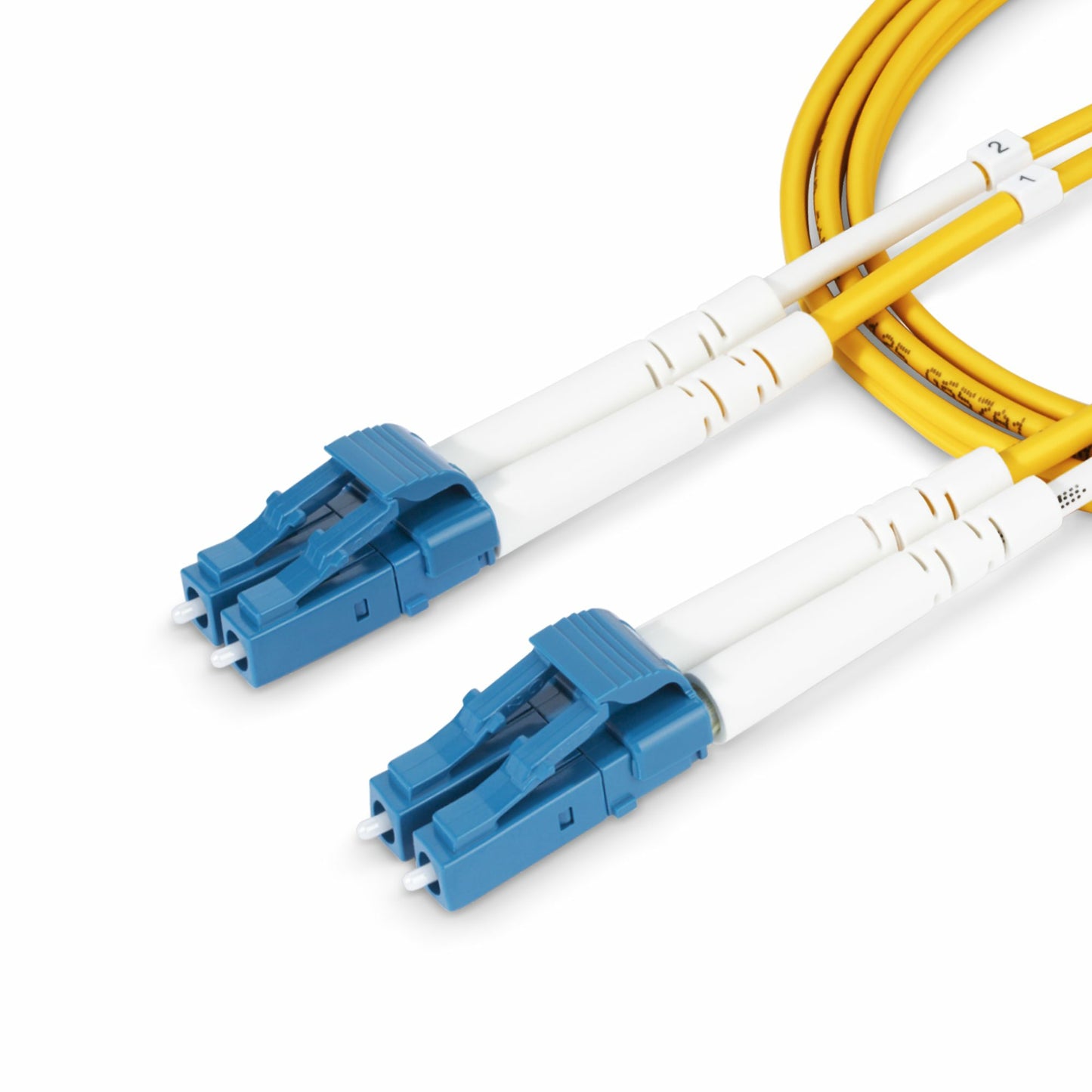 StarTech.com SMDOS2LCLC30M cable InfiniBand y de fibra óptica LC/UPC Amarillo