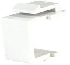Placa de Pared Nexxt Solutions Blank Insert Blanco 100 piezas