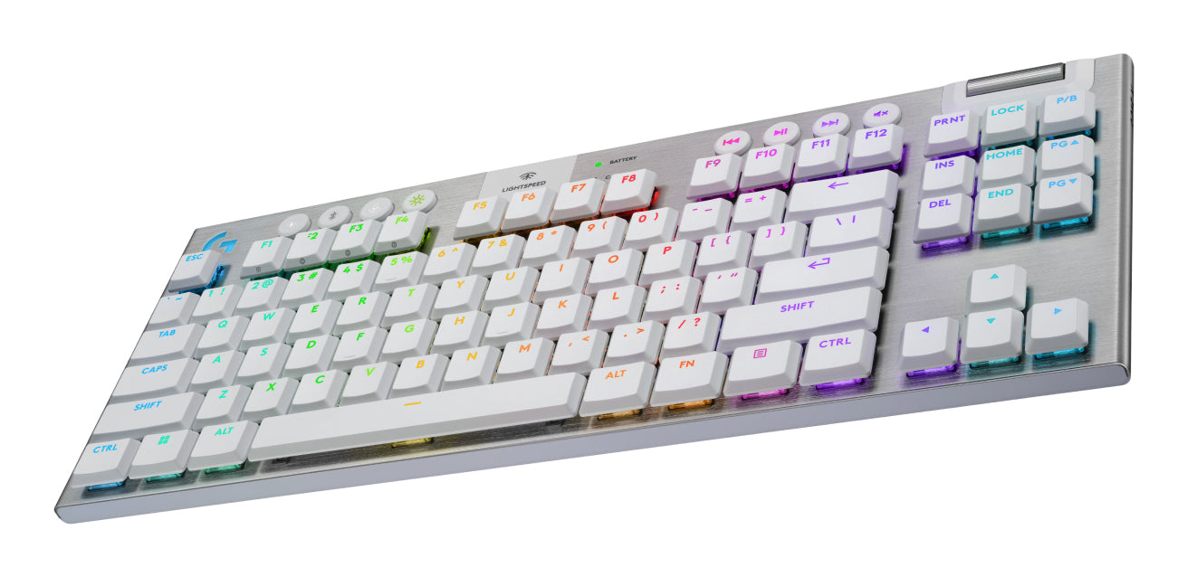 Teclado Logitech G915 X  LightSpeed TKL Blanco