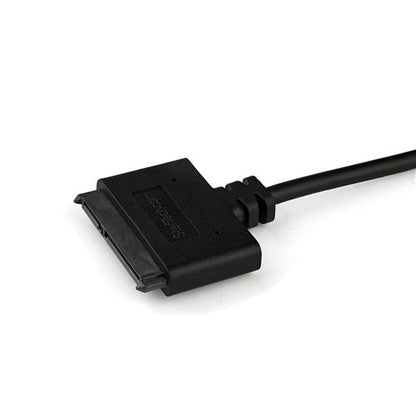 StarTech.com USB3S2SAT3CB base para laptop o replicador de puertos Negro