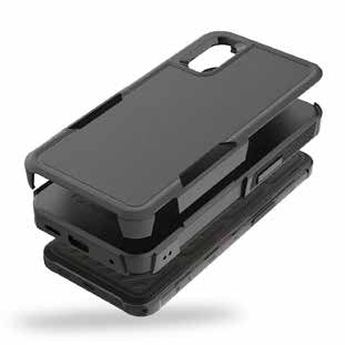 BRobotix 6007990 carcasa para celulares 16.8 cm (6.6") Funda Negro