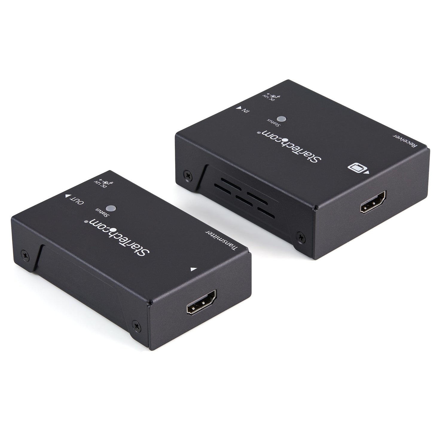 StarTech.com ST121HDBTPW extensor de audio/video Transmisor y receptor AV Negro