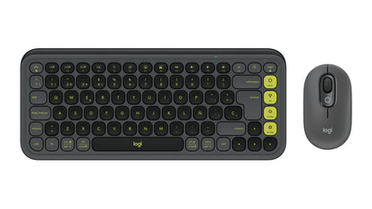 Logitech POP Icon Combo teclado Ratón incluido Universal Bluetooth QWERTY Español Grafito
