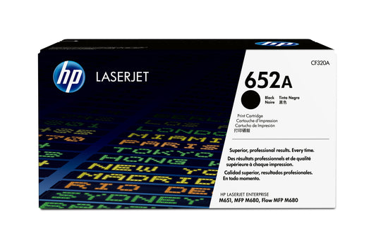 Toner HP 652A Negro