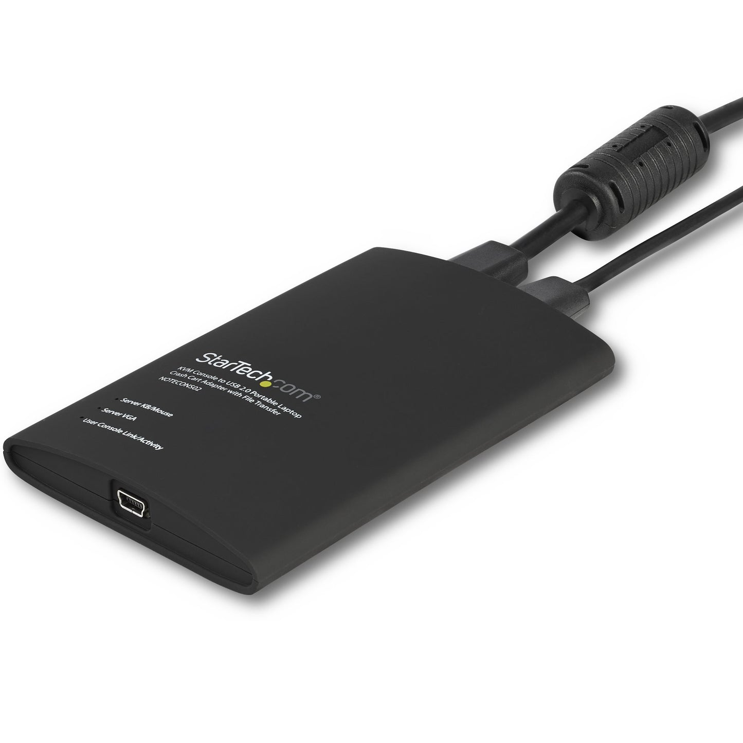 StarTech.com NOTECONS02 interruptor KVM Negro