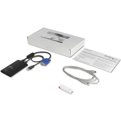 StarTech.com NOTECONS02 interruptor KVM Negro