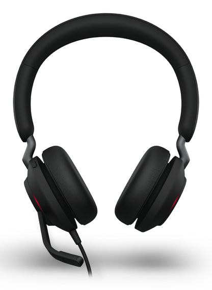 Jabra Evolve2 40 SE Auriculares Alámbrico Diadema Oficina/Centro de llamadas USB Type-C / USB Type-A Negro
