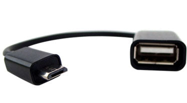 BRobotix 097242 cable USB USB 2.0 0.1 m Micro-USB B USB A 0.48 Gbit/s Negro