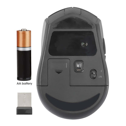 Manhattan 190343 ratón Universal Ambidiestro RF inalámbrico Óptico 1600 DPI