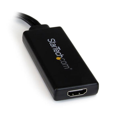 StarTech.com VGA2HDU adaptador de cable de vídeo Negro