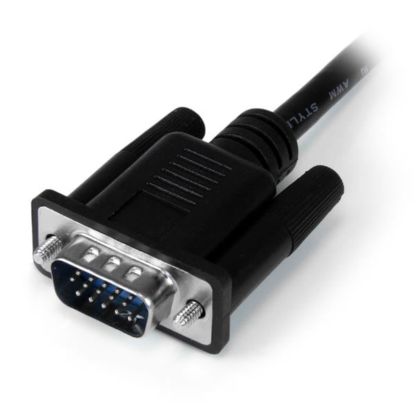 StarTech.com VGA2HDU adaptador de cable de vídeo Negro