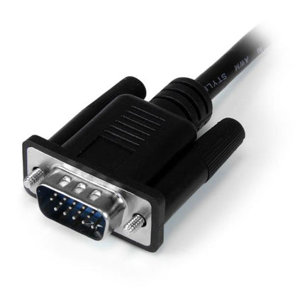 StarTech.com VGA2HDU adaptador de cable de vídeo Negro