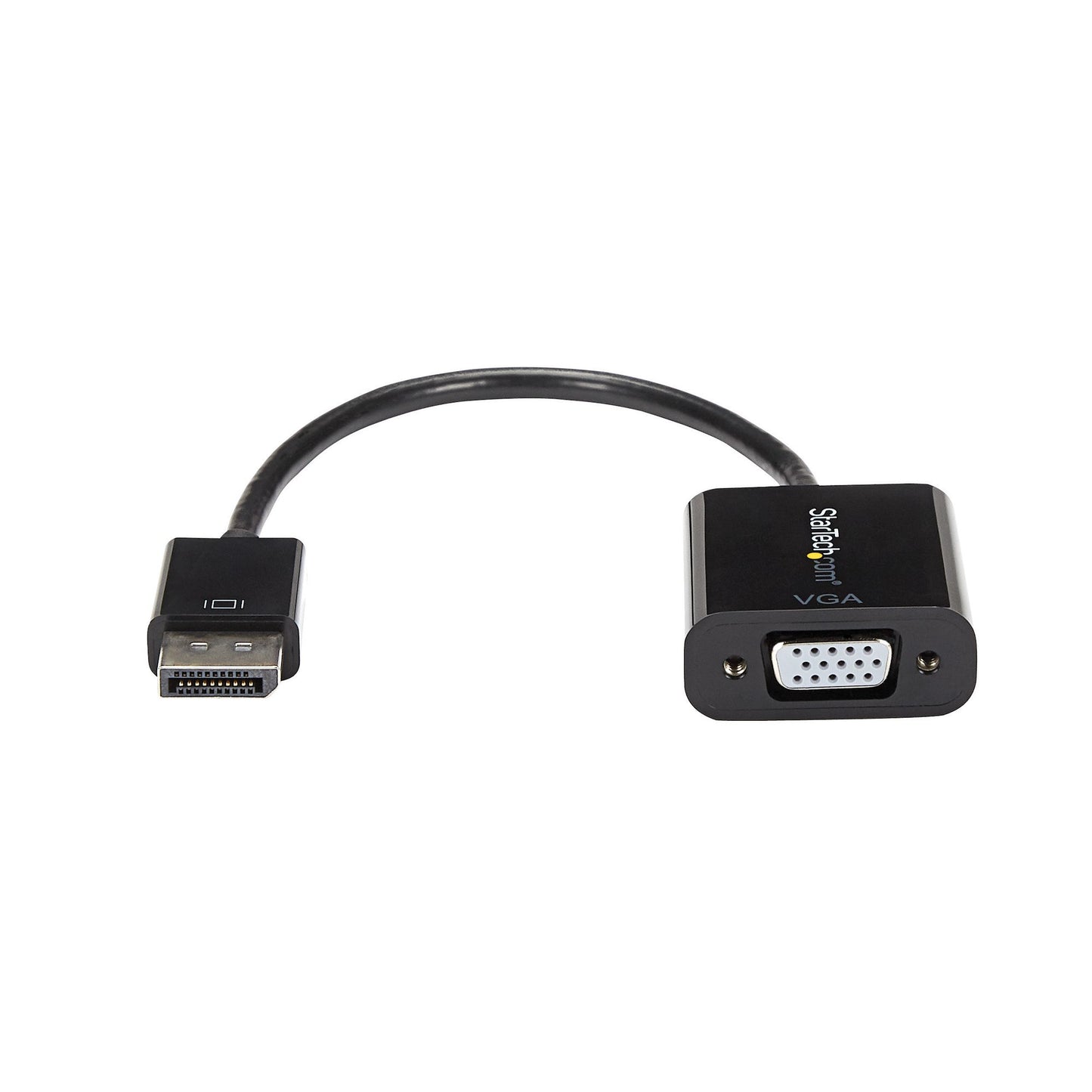 StarTech.com DP2VGA3 adaptador de cable de vídeo 0.1 m VGA (D-Sub) Negro