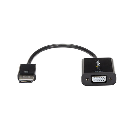 StarTech.com DP2VGA3 adaptador de cable de vídeo 0.1 m VGA (D-Sub) Negro