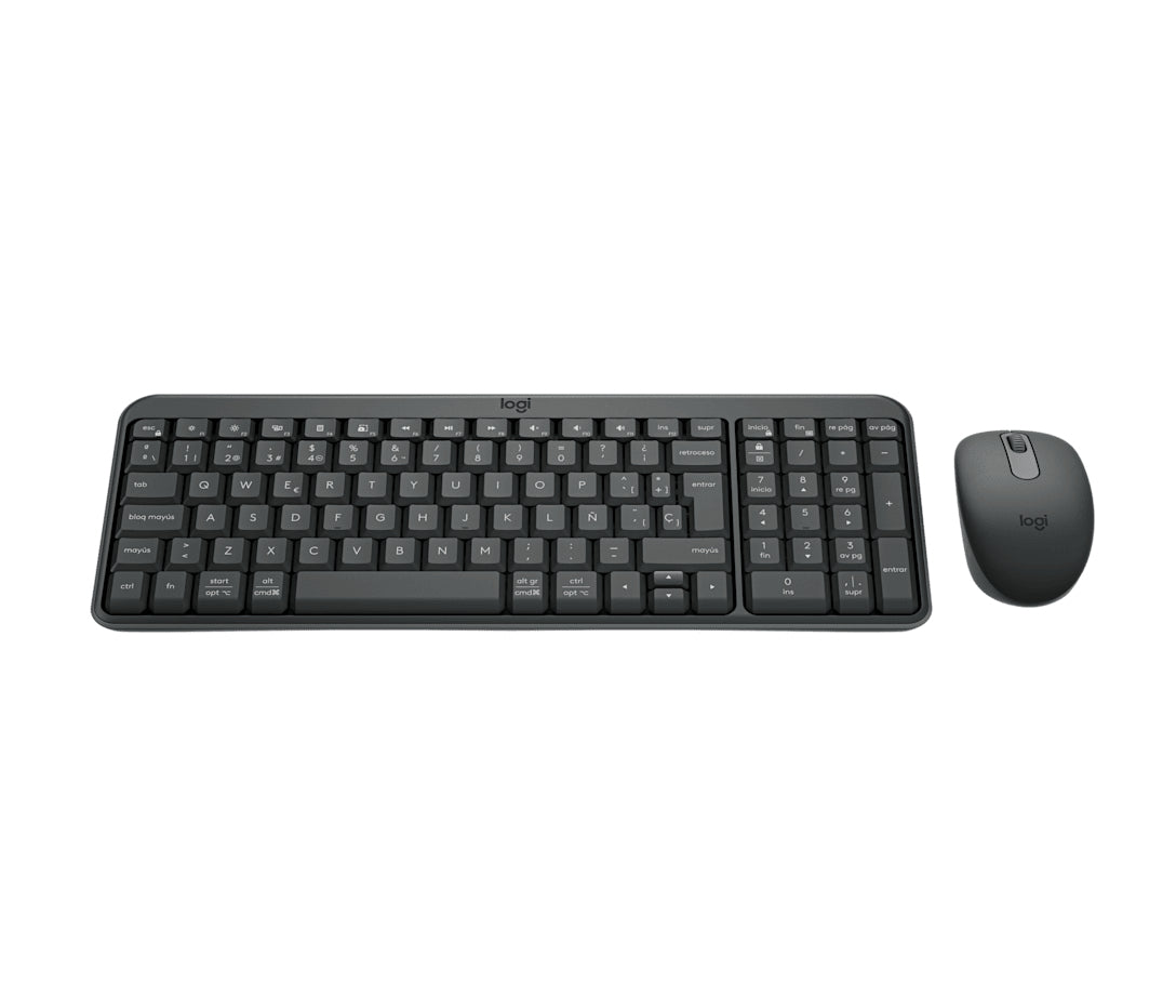 Teclado y Mouse Logitech MK250 Combo Bluetooth Graphite