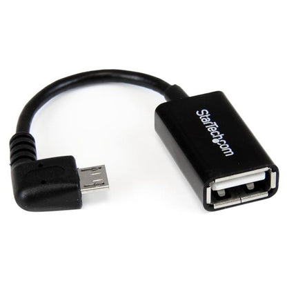 StarTech.com UUSBOTGRA cable USB USB 2.0 0.127 m Micro-USB B 0.48 Gbit/s Negro
