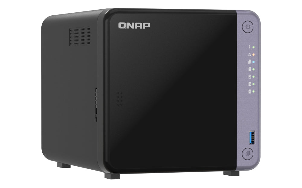 QNAP TS-432X-4G-US servidor NAS o de almacenamiento Tower Alpine Alpine AL-524 4 GB DDR4 QNAP QTS Negro