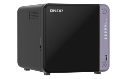QNAP TS-432X-4G-US servidor NAS o de almacenamiento Tower Alpine Alpine AL-524 4 GB DDR4 QNAP QTS Negro