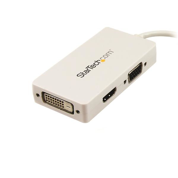 StarTech.com MDP2VGDVHDW adaptador de cable de vídeo 0.15 m DVI-D + VGA (D-Sub) + HDMI