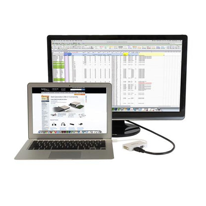 StarTech.com MDP2VGDVHDW adaptador de cable de vídeo 0.15 m DVI-D + VGA (D-Sub) + HDMI