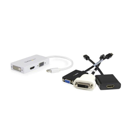 StarTech.com MDP2VGDVHDW adaptador de cable de vídeo 0.15 m DVI-D + VGA (D-Sub) + HDMI
