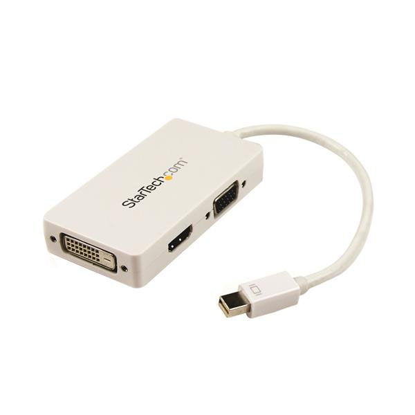 StarTech.com MDP2VGDVHDW adaptador de cable de vídeo 0.15 m DVI-D + VGA (D-Sub) + HDMI
